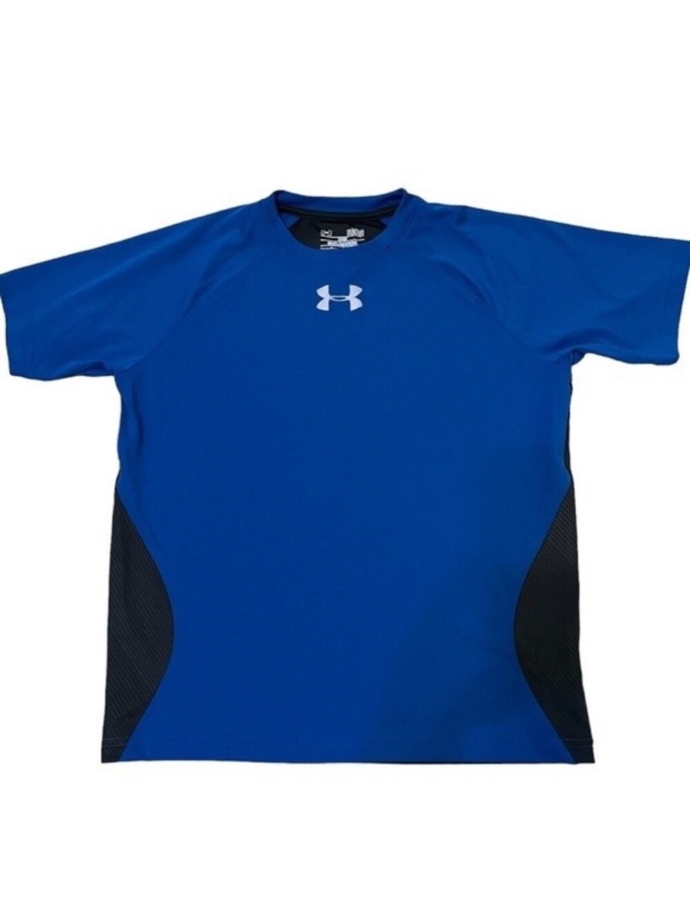 Under Armour HeatGear Shirt Short Sleeves Loose Fit Cooling Ultralight Youth L